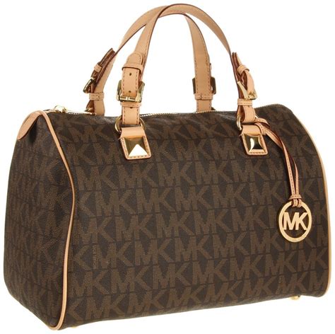 michael kors large grayson logo satchel|michael kors grayson satchel small.